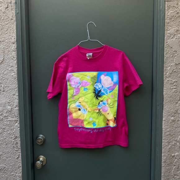Vintage Winnie The Pooh Shirt 90s Tigger Piglet & Eeyore Disney Tee Size Small - Picture 3 of 3